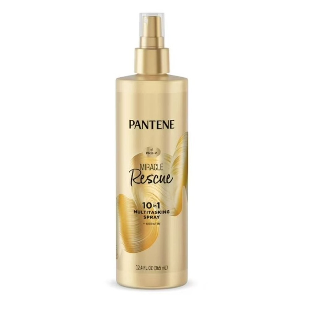 Pantene Miracle Rescue 10 in 1 Multitasking Spray Keratin 12.4 fl oz/365 ml NEW